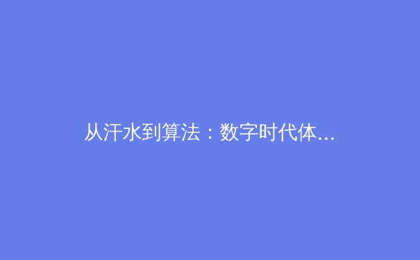 从汗水到算法：数字时代体育产业转型与球迷体验的深度变革 - 4